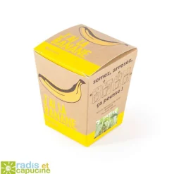 RADIS ET CAPUCINE - Kit J'ai la banane graines de bananier