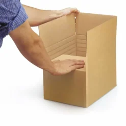 RAJA - 15 cartons d'emballage 30 x 25 x 20 cm - simple cannelure