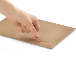 RAJA - 5 pochettes cartonnées fermeture adhésive - 33,4 x 23,4 cm