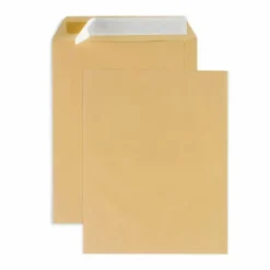 RAJA - 75 pochettes en papier kraft - 26 x 33 cm