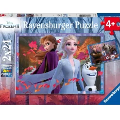 RAVENSBURGER - Puzzle disney la reine des neiges 2x24 pcs