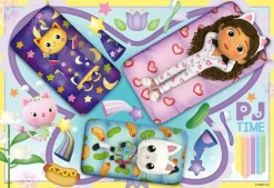 RAVENSBURGER - Puzzle gabby soirée pyjama 2x12 pcs
