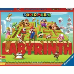 RAVENSBURGER - Super mario labyrinthe - ravensburger famille - chasse au trésor dans un labyrinthe en mouvement