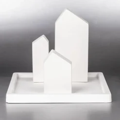 RAYHER - Moule 3 maisons avec toit pentu