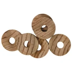 REDECKER - Pack de 6 jetons en bois de cèdre anti-mites pour le linge