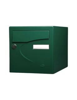 RENZ - Boîte aux lettres préférence, 1 porte vert 6005 - renz