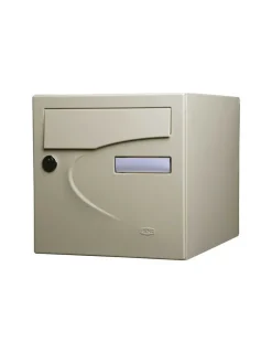 RENZ - Boîte aux lettres preference 1 porte ivoire 1015 - renz