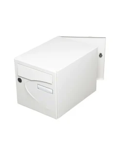 RENZ - Boîte aux lettres préférence, 2 portes blanc 9016 - renz