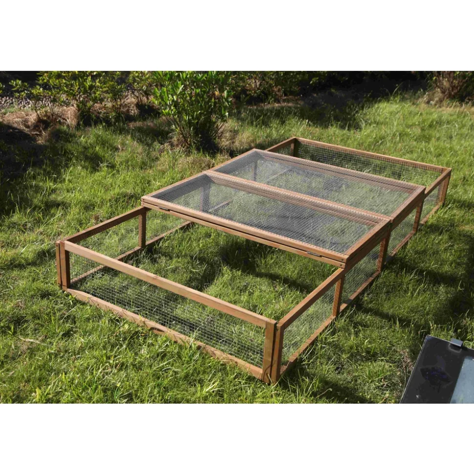 REPTILES PLANET - Parc extérieur pour tortues - L.200xP.100xH.25cm