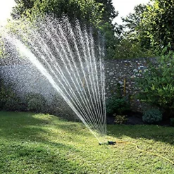 RIBIMEX - Arroseur oscillant bmi à turbine 16 buses, arrosage jardin, pelouse