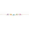 RICO DESIGN - 165 perles centre coeur 5 x 7 mm - pastel