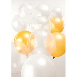 RICO DESIGN - Ballons blancs, H. 30 cm, x 12 pièces