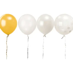 RICO DESIGN - Ballons blancs, H. 30 cm, x 12 pièces