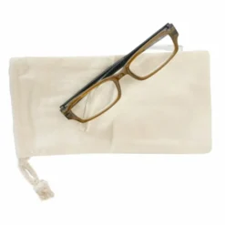 RICO DESIGN - Etui à lunettes beige en coton à décorer - 10 x 20 cm