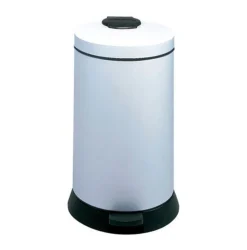 ROSSIGNOL - Rossignol poubelle à pédale 20l blanc - 92990