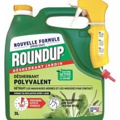 ROUND UP - Roundup - désherbant multi 3l pulvérisateur