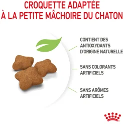 ROYAL CANIN - Croquettes chaton stérilisé 6 à 12 mois Kitten Sterilised 2kg