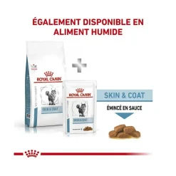 ROYAL CANIN - Croquettes chat veterinary cat skin coat - royal canin 3,5 kg