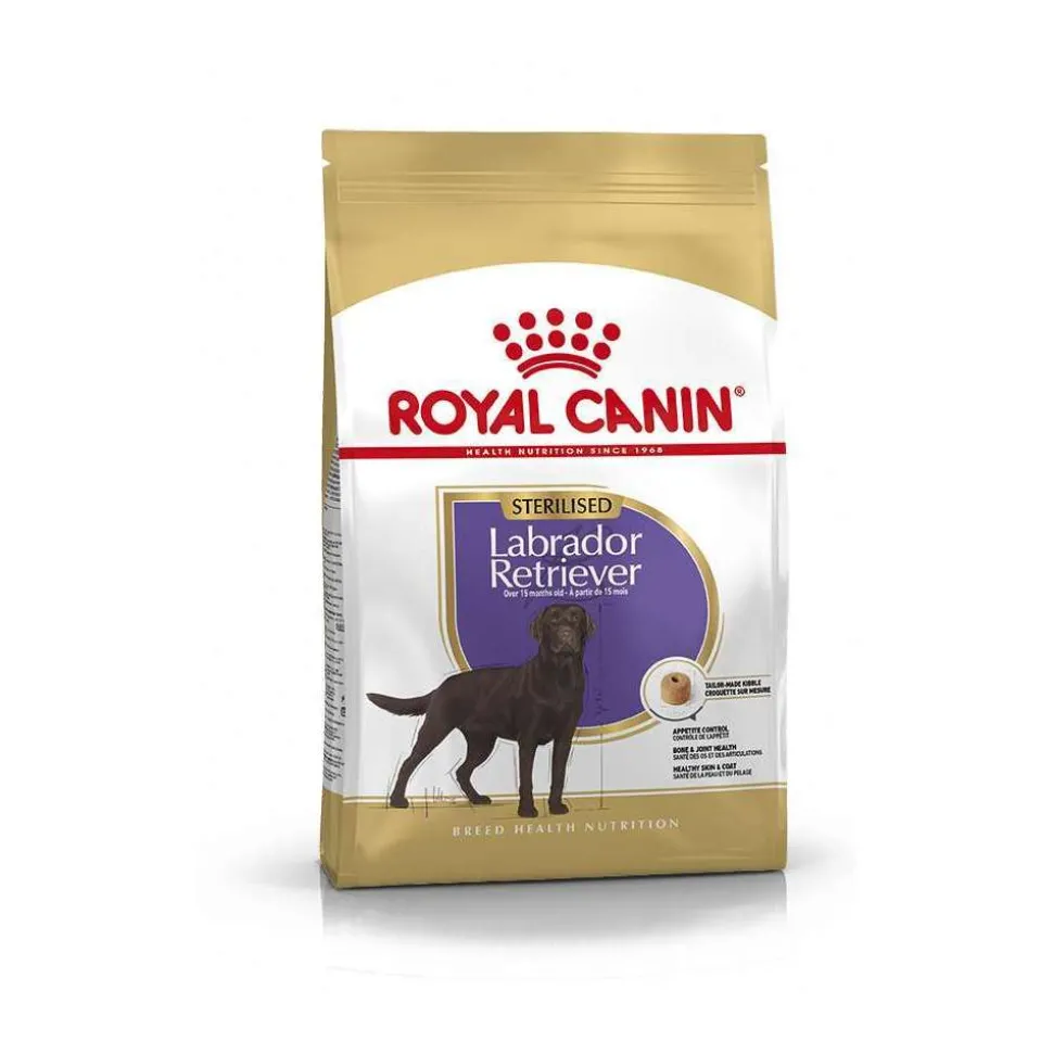ROYAL CANIN - Croquettes chien Labrador Sterilised plus de 15 mois 12kg