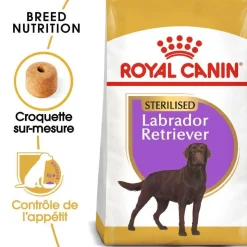 ROYAL CANIN - Croquettes chien Labrador Sterilised plus de 15 mois 12kg