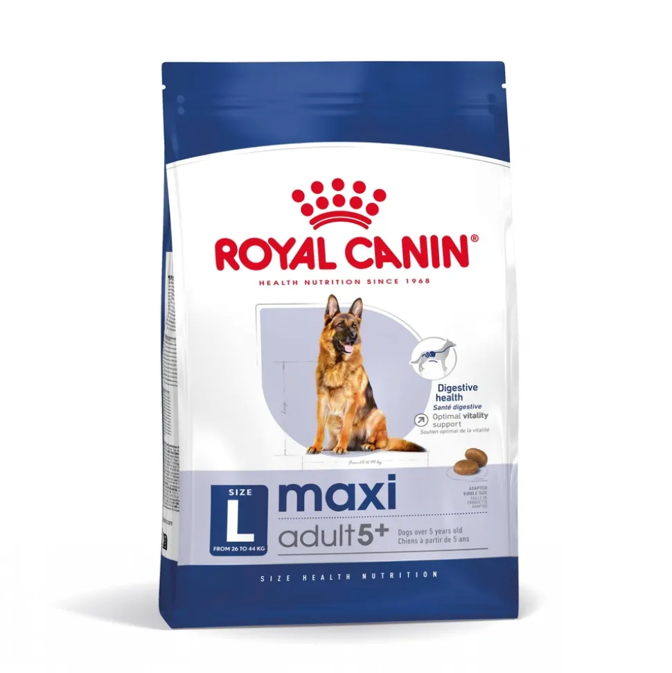ROYAL CANIN - Croquettes chien grande taille de + 5 ans Maxi Adult 5+ 15kg