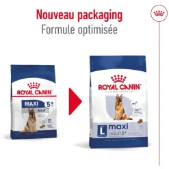 ROYAL CANIN - Croquettes chien grande taille de + 5 ans Maxi Adult 5+ 15kg