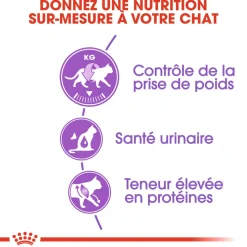 ROYAL CANIN - Croquettes chat Adulte stérilisé de 1 à 7 ans Sterilised 4kg