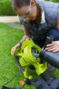 RYOBI - Aspirateur souffleur broyeur électrique ryobi rbv3000csv, 3000 w
