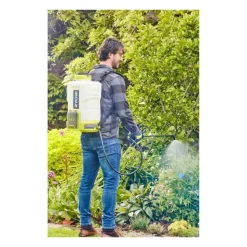 RYOBI - Pulvérisateur a dos 18 v - ryobi - jusqu'a 6,2 bars - débit 1 l/min a 1,8 l/min - réservoir 15 l