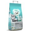 SANICAT - Litière pour chat agglomérante blanche - coton frais 20L