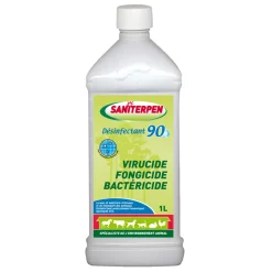 SANITERPEN - Désinfectant Saniterpen 90 pour cage : bidon 1L