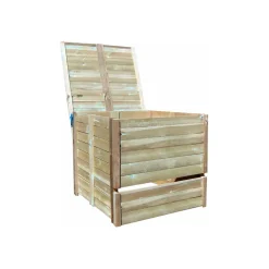 SAUVEGARDE58 - Composteur de jardin 900 litres douglas du morvan