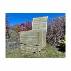 SAUVEGARDE58 - Composteur de jardin 900 litres douglas du morvan