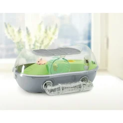 SAVIC - Cage spelos metro xl grise 59 x 37 x 26 cm hamster