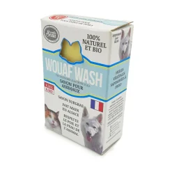 SCALA - Lot de 2 savons bio wouaf wash pour tous les animaux