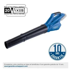 SCHEPPACH - Souffleur de feuilles sans fil scheppach c-bl700-x 20v ixes - 2 vitesses - sans batterie ni chargeur