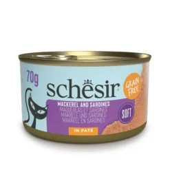 SCHESIR - Grill pate de sardines maquereau - schesir chat 70 g