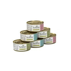 SCHESIR - Pack bouillon de cuisson 3 saveurs chat (boite 6x70g) - schesir 6x70 g