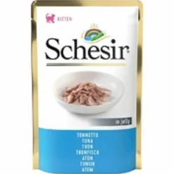 SCHESIR - Pâtée en gelée thon/poulet/crevettes chat (sachet 85g) - schesir 85 g