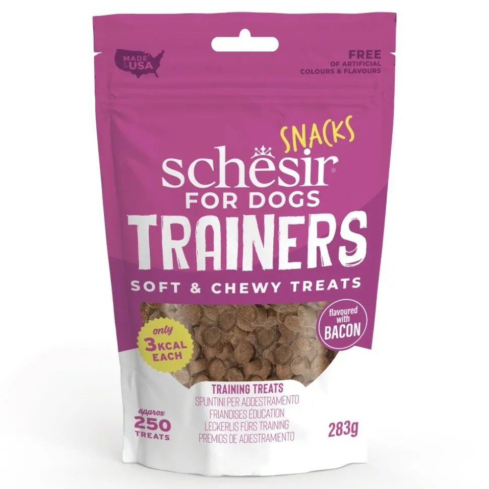SCHESIR - Schesir chien friandises snack éducation bacon 113 g