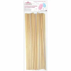 SCRAPCOOKING - 100 bâtonnets pour barbe à papa