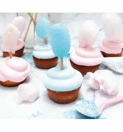 SCRAPCOOKING - 200 bâtonnets pour barbe à papa