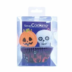 SCRAPCOOKING - Kit décoration halloween pour 24 cupcakes