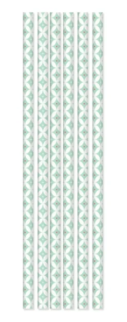 SCRAPCOOKING PARTY - 20 pailles papier - rosaces