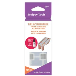 SCULPEY - Moule 3d en silicone pour bijoux - sculpey