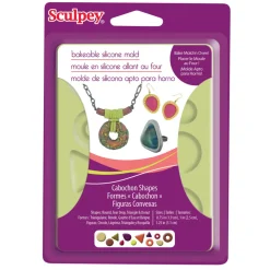 SCULPEY - Moule en silicone pour cabochons - sculpey