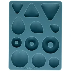 SCULPEY - Moule en silicone pour cabochons - sculpey