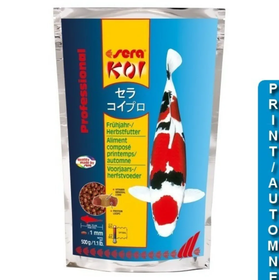 SERA - Printemps/ automne 500g sera koi professional aliment composé