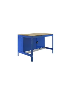SIMONRACK - Etabli simonwork bt0 cabinet 1200 bleu/bois bleu/bois 842x1210x760 - simonrack
