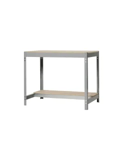 SIMONRACK - Etabli simonwork bt0 900x600 gris/bois gris/bois 842x910x610 - simonrack